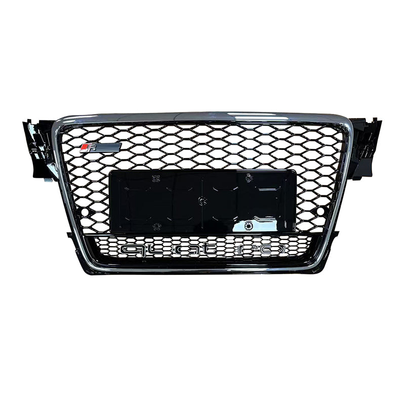 ABS glossy black grille for Audi A4L/S4 B8 2008-2012